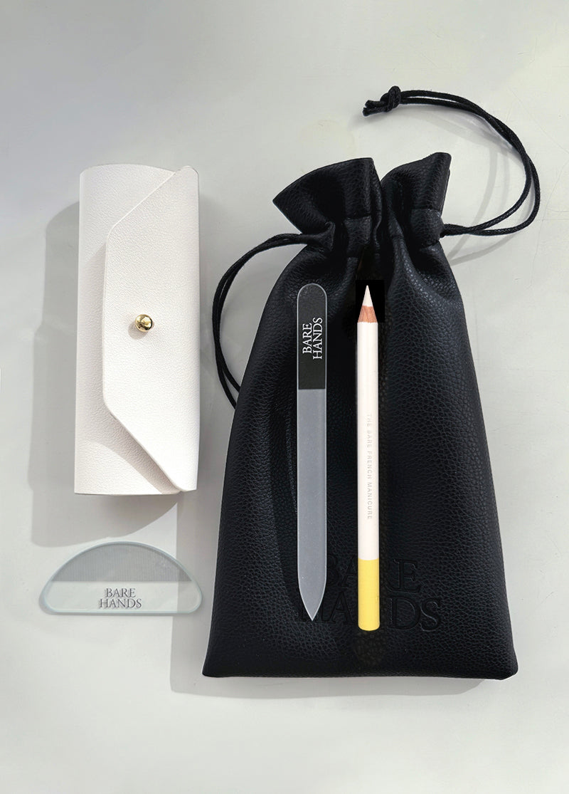 The Bare French Manicure